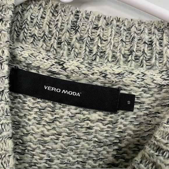Vero Moda Gray Jive High Neck Knit Sweater - Picture 6 of 8